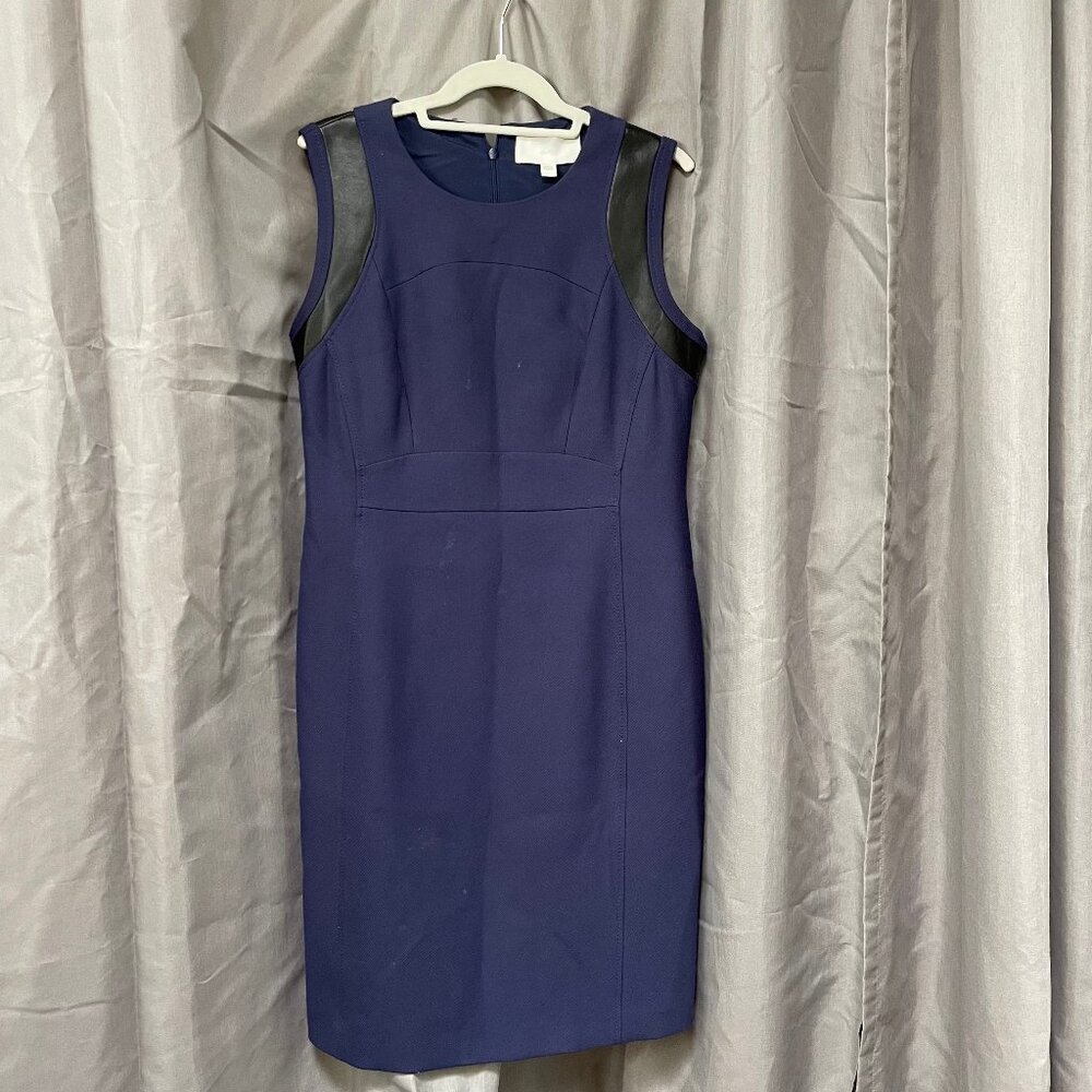 Navy Hugo Boss Daleta Dress